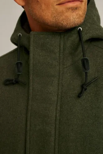 Parka – Herrenparka aus italienischer Wolle Parka – Herrenparka aus italienischer Wolle