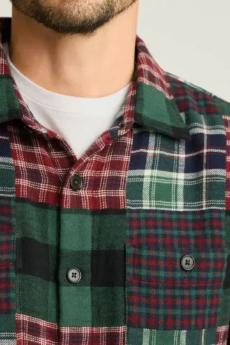 Patchwork-Hemd für Herren von Bonobos | Festliches Baumwoll-Doppelgewebe