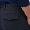 Plissierte Stretch-Wollhose Plissierte Stretch-Wollhose