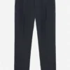 Plissierte Stretch-Wollhose Plissierte Stretch-Wollhose