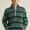 Polarfleece-Jacke mit Druckknöpfen Polarfleece-Jacke mit Druckknöpfen