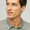 Polo-Pullover aus Baumwoll-Leinen Polo-Pullover aus Baumwoll-Leinen