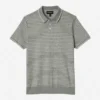 Polo-Pullover aus Baumwoll-Leinen Polo-Pullover aus Baumwoll-Leinen
