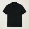 Polo-Pullover mit strukturierten Streifen Polo-Pullover mit strukturierten Streifen