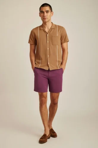 Polohemd mit Cabana-Streifen