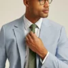Portugiesisches Stretch-Chambray-Sakko Portugiesisches Stretch-Chambray-Sakko