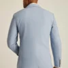 Portugiesisches Stretch-Chambray-Sakko Portugiesisches Stretch-Chambray-Sakko