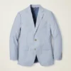 Portugiesisches Stretch-Chambray-Sakko Portugiesisches Stretch-Chambray-Sakko