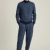 Pullover aus Baumwolle und Kaschmir mit Stehkragen Pullover aus Baumwolle und Kaschmir mit Stehkragen