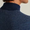 Pullover aus Baumwolle und Kaschmir mit Stehkragen Pullover aus Baumwolle und Kaschmir mit Stehkragen