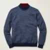 Pullover aus Baumwolle und Kaschmir mit Stehkragen Pullover aus Baumwolle und Kaschmir mit Stehkragen