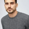 Pullover aus Baumwolle und Kaschmir mit Zopfmuster und Rundhalsausschnitt Pullover aus Baumwolle und Kaschmir mit Zopfmuster und Rundhalsausschnitt