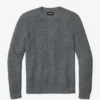 Pullover aus Baumwolle und Kaschmir mit Zopfmuster und Rundhalsausschnitt Pullover aus Baumwolle und Kaschmir mit Zopfmuster und Rundhalsausschnitt