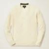 Pullover aus Baumwolle und Kaschmir mit Zopfmuster und Rundhalsausschnitt Pullover aus Baumwolle und Kaschmir mit Zopfmuster und Rundhalsausschnitt