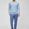 Pullover aus Öko-Baumwolle mit Rundhalsausschnitt Pullover aus Öko-Baumwolle mit Rundhalsausschnitt