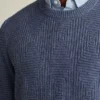 Pullover mit Rundhalsausschnitt und Rautenmuster Pullover mit Rundhalsausschnitt und Rautenmuster