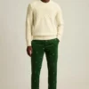 Pullover mit Rundhalsausschnitt und Zopfmuster Pullover mit Rundhalsausschnitt und Zopfmuster