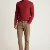 Pullover mit Stehkragen aus Merinomischung Pullover mit Stehkragen aus Merinomischung