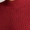 Pullover mit Stehkragen aus Merinomischung Pullover mit Stehkragen aus Merinomischung