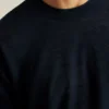 Pullover-T-Shirt aus Leinenmischung Pullover-T-Shirt aus Leinenmischung