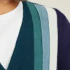 Retro-Strickjacke aus Baumwolle und Kaschmir Retro-Strickjacke aus Baumwolle und Kaschmir