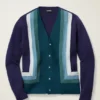 Retro-Strickjacke aus Baumwolle und Kaschmir Retro-Strickjacke aus Baumwolle und Kaschmir