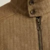 Robuste, schicke und stilvolle Bonobos Harrington-Jacke aus Leinen