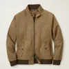 Robuste, schicke und stilvolle Bonobos Harrington-Jacke aus Leinen