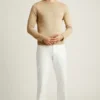 Rollkragenpullover aus italienischem Leinen Rollkragenpullover aus italienischem Leinen