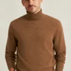 Rollkragenpullover aus Yak-Mischung