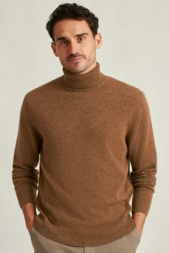 Rollkragenpullover aus Yak-Mischung