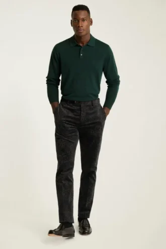 Samt-Hose
