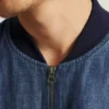 Schicke & stilvolle Bonobos Chambray-Bomberjacke Schicke & stilvolle Bonobos Chambray-Bomberjacke