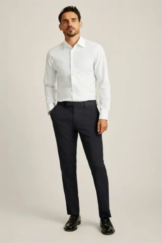 Schlichtes & stilvolles Bonobos Jetsetter Premium-Baumwollhemd