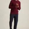 Schwerer Pullover mit Seed-Stich Schwerer Pullover mit Seed-Stich