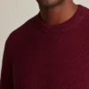 Schwerer Pullover mit Seed-Stich Schwerer Pullover mit Seed-Stich