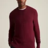 Schwerer Pullover mit Seed-Stich Schwerer Pullover mit Seed-Stich