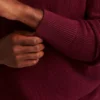 Schwerer Pullover mit Seed-Stich Schwerer Pullover mit Seed-Stich