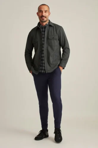 Schweres Flanell-Overshirt