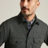Schweres Flanell-Overshirt