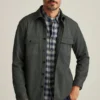 Schweres Flanell-Overshirt