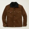 Sherpa-gefütterte Cordjacke Sherpa-gefütterte Cordjacke
