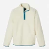 Sherpa-Jacke mit halbem Reißverschluss Sherpa-Jacke mit halbem Reißverschluss