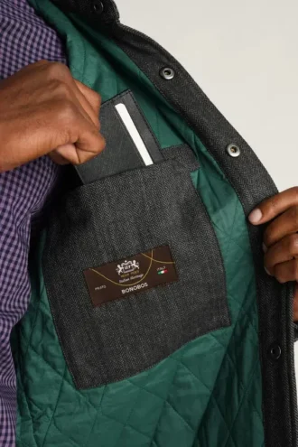 Shirtjacke für Herren von Bonobos | Italienische gebürstete Twill-Shacket