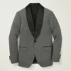 Smokingjacke mit Schalkragen