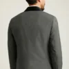 Smokingjacke mit Schalkragen