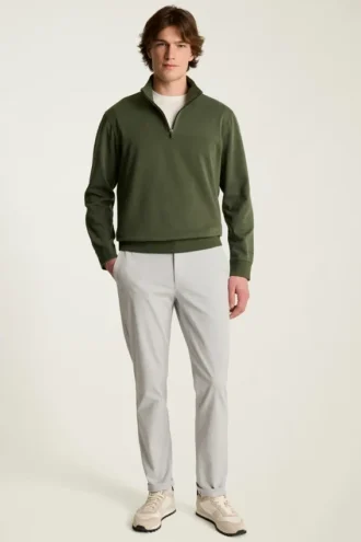 Soho Pullover mit Viertelreißverschluss
