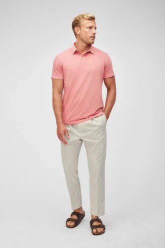 Stückgefärbtes Polo