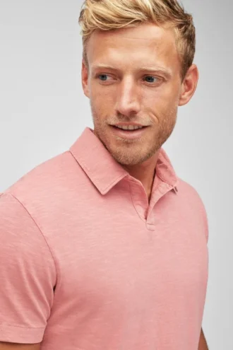 Stückgefärbtes Polo
