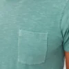 Stückgefärbtes T-Shirt Stückgefärbtes T-Shirt